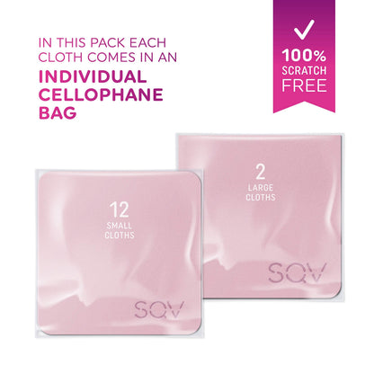 Premium Microfiber Cleaning Cloth - Extra Soft, Lint-Free (Pink)