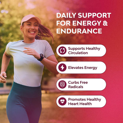 Flow Boosting Beet Root Gummies – Nitric Oxide & Heart Health Support (Vegan, Non-GMO)