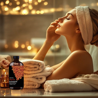 Myrrh Essential Oil 4 Oz (120 ml) – Diffuser, DIY, Candles & Soaps | FRAOIL