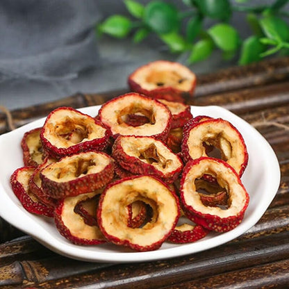 Premium Seedless Dried Hawthorn 160g - Sun-Dried Hawthorn Fruit Tea