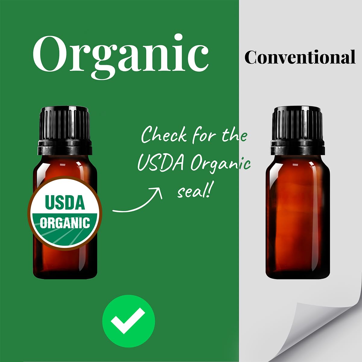 Premium USDA Organic Essential Oils Set – 5x10ml, 100% Pure