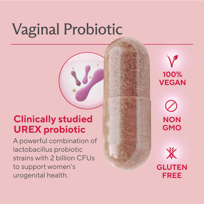 Vaginal Probiotics for Women – Clinically Studied Lactobacillus + Cranberry