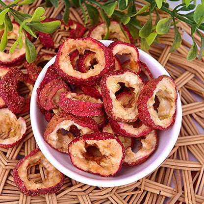 Premium Seedless Dried Hawthorn 80g – Hawthorn Fruit Tea & Chinese Herbal Supplement