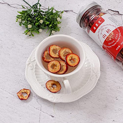 Premium Seedless Dried Hawthorn 80g – Hawthorn Fruit Tea & Chinese Herbal Supplement