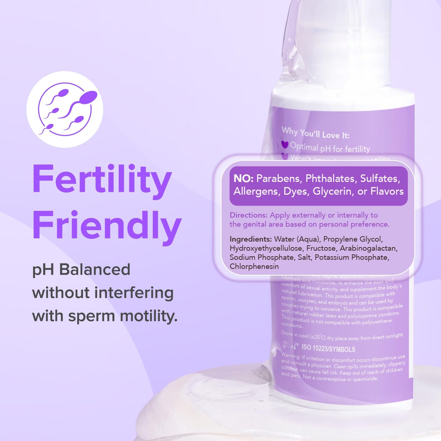 Premom Quantitative OPK & Pregnancy Test Kit with Sperm-Friendly Fertility Gel – App Compatible
