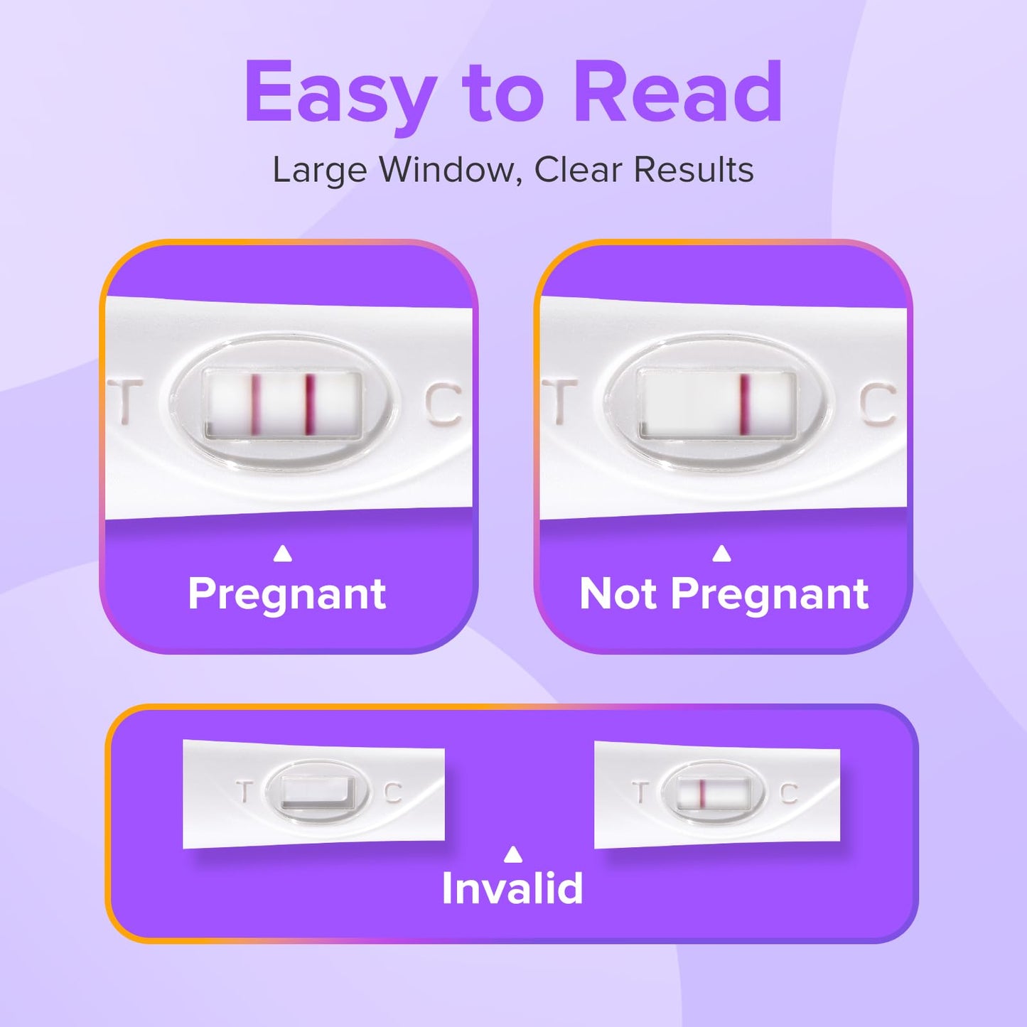 Premom Pregnancy Test Midstream: Early HCG Detection Sticks - 3 Pack Pregnant Test Kit