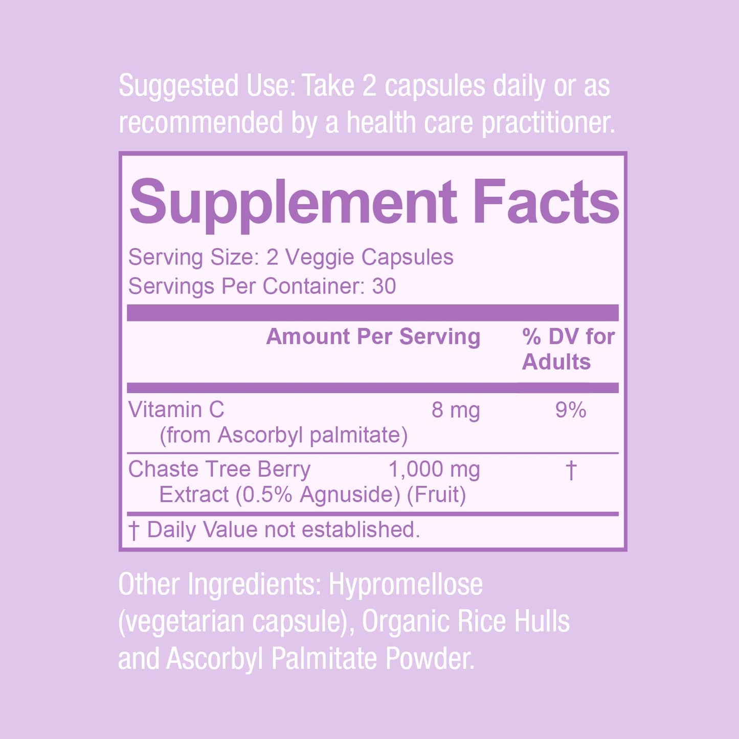 Premom Vitex 1000mg | Hormone Balance, Fertility & PMS Support