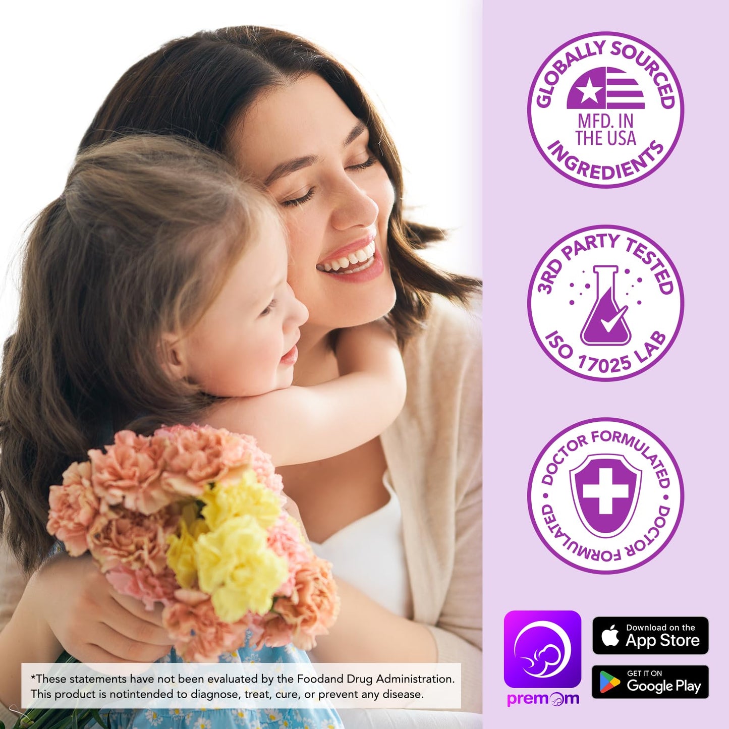 Premom Vitex 1000mg | Hormone Balance, Fertility & PMS Support