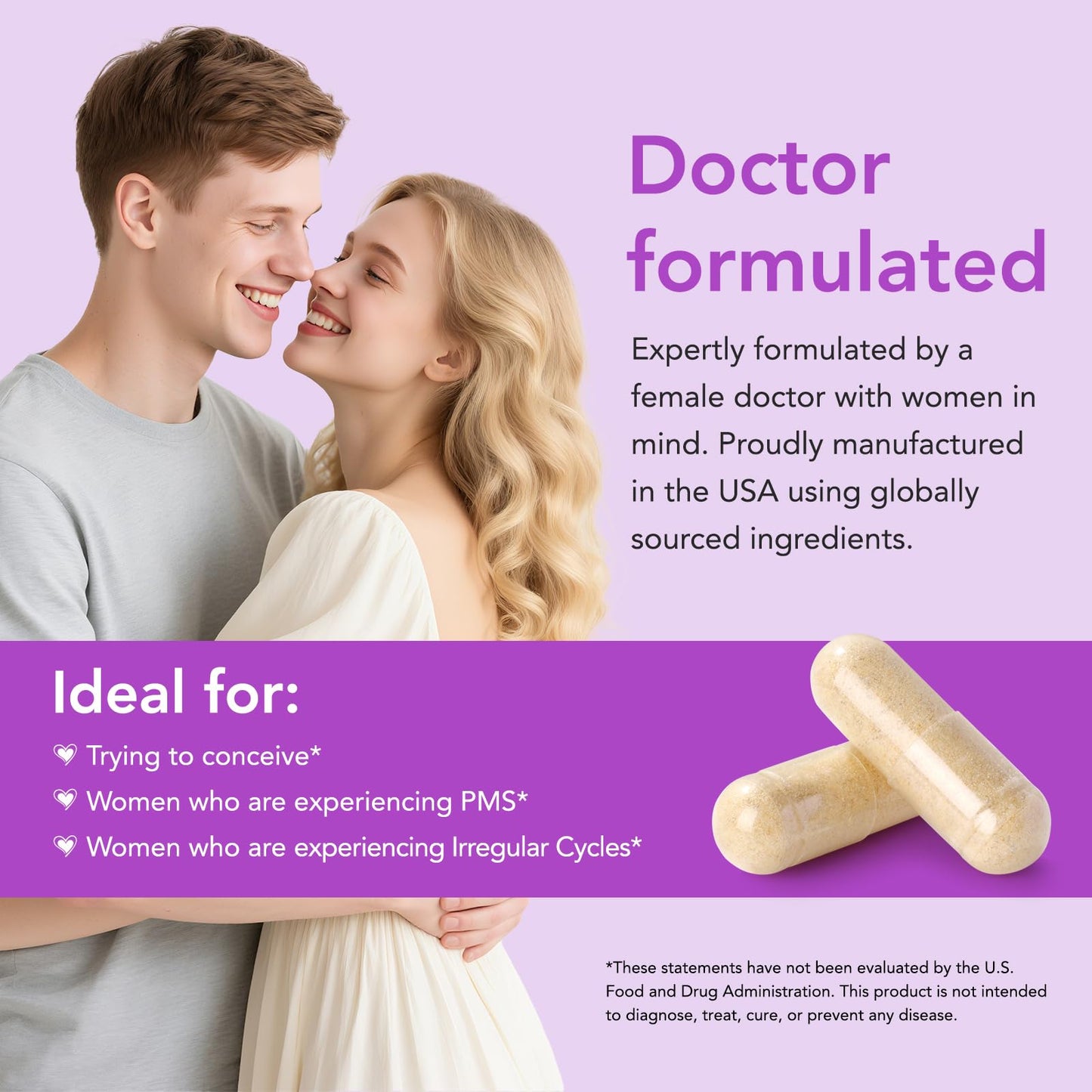 Premom Vitex 1000mg | Hormone Balance, Fertility & PMS Support