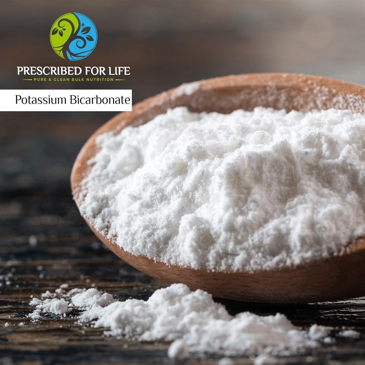 Potassium Bicarbonate Powder - Pure USP Grade 1lb | Prescribed for Life