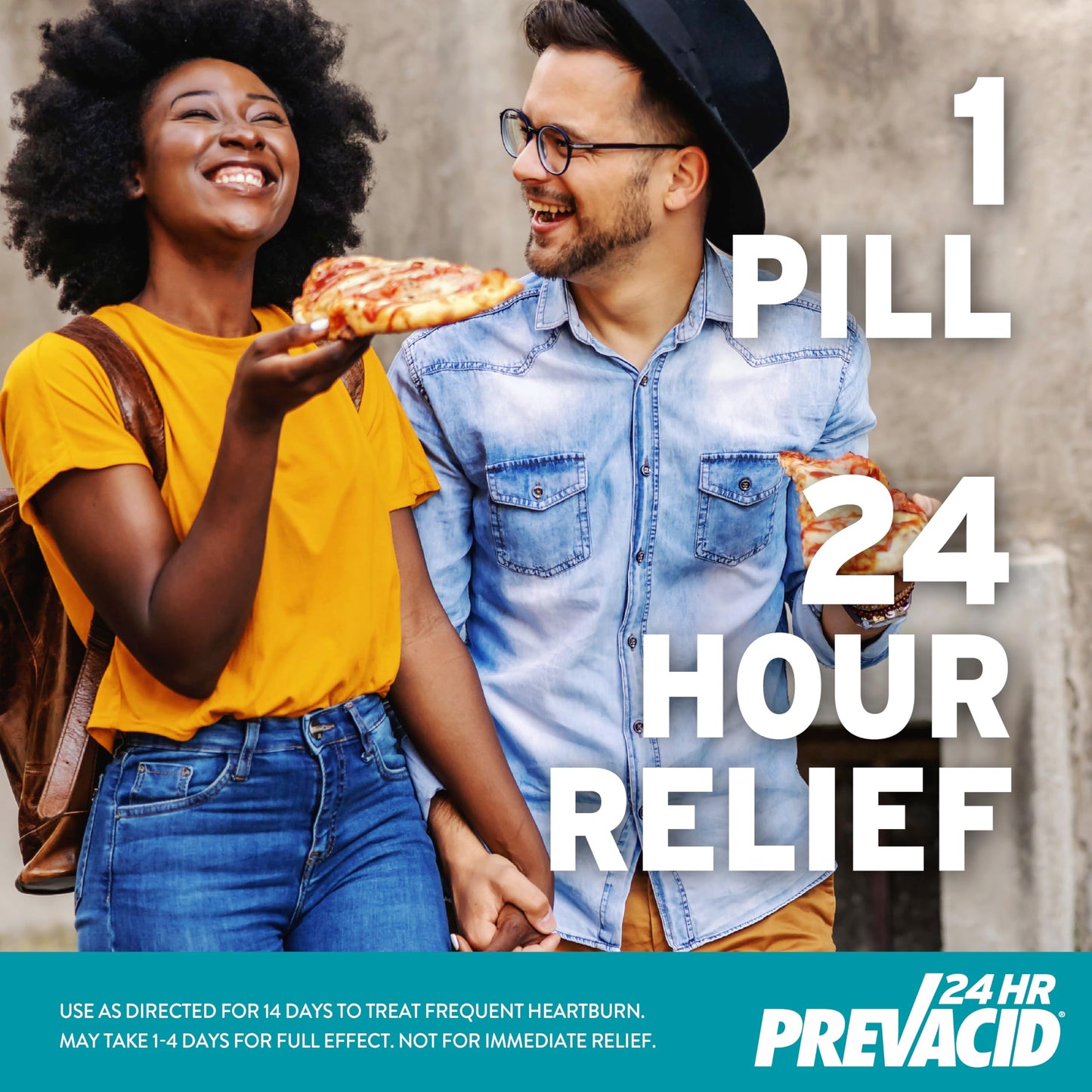 Prevacid 24HR Lansoprazole 15 mg – 42 Count | 24-Hour Heartburn Relief