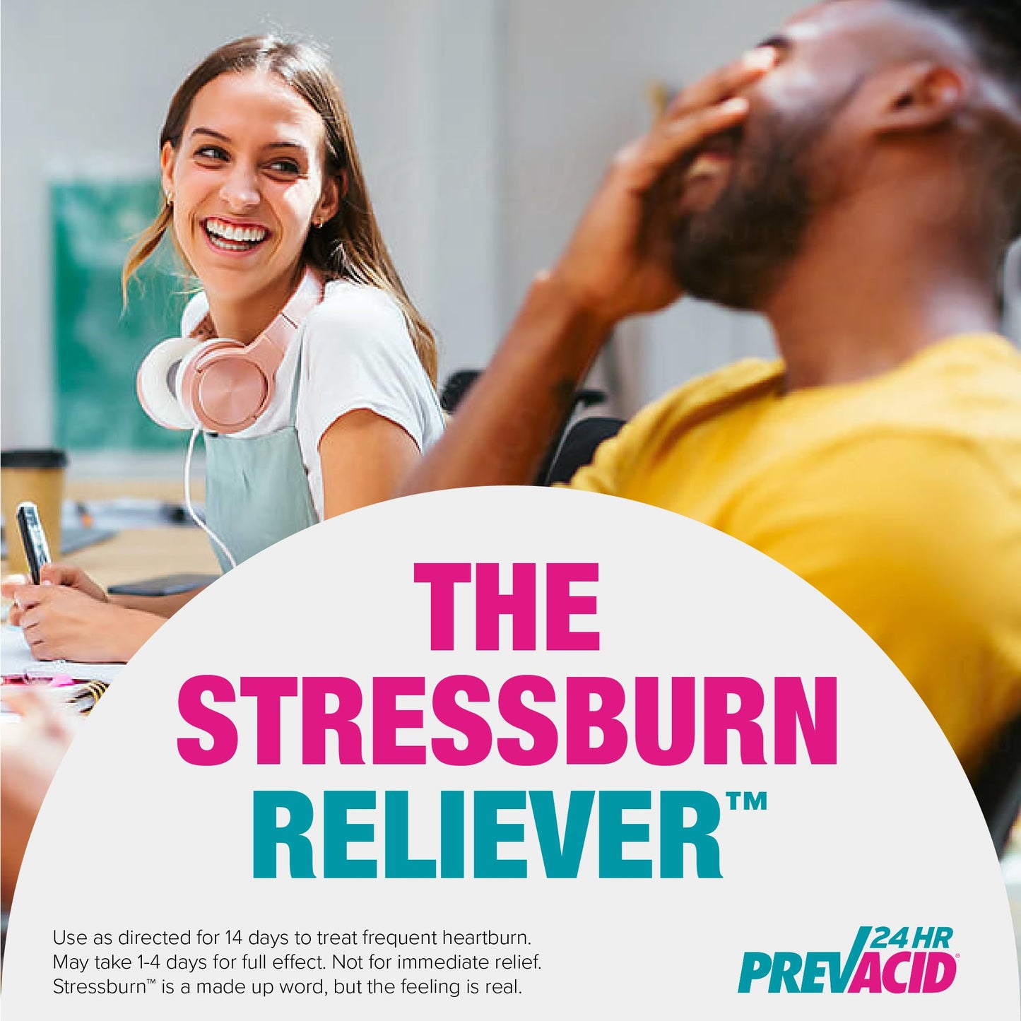 Prevacid 24HR Lansoprazole 15 mg – 42 Count | 24-Hour Heartburn Relief