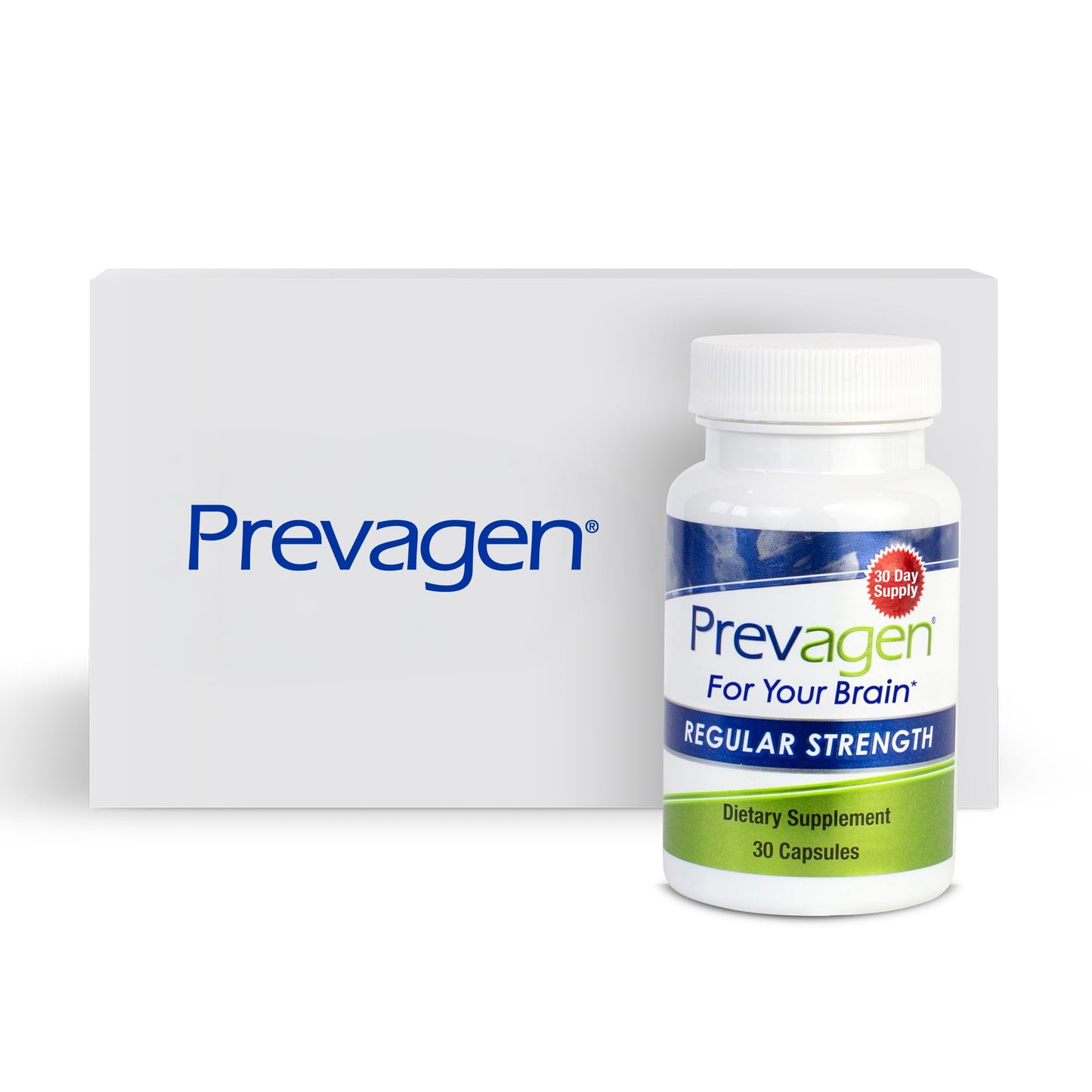 Prevagen Regular Strength - 30 Capsules | Apoaequorin + D3