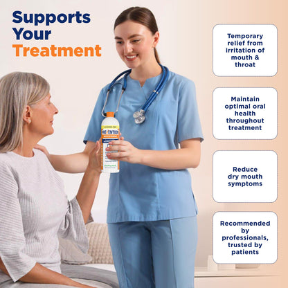 Prevention Oncology Alcohol-Free Mouthwash 16 oz (2-Pack) – Soothing, Gentle & Moisturizing