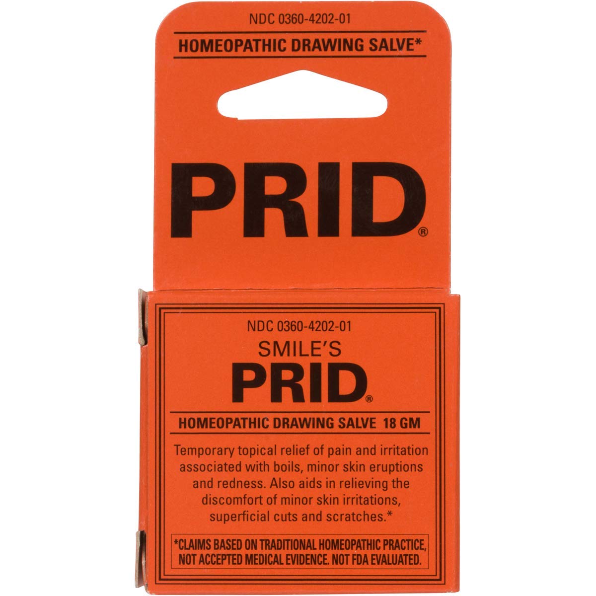 Smile's Prid Homeopathic Drawing Salve 18 g – Pack of 2 (4 Units Total)