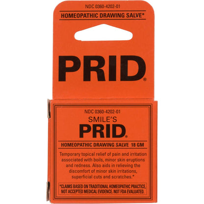 Smile's Prid Homeopathic Drawing Salve 18 g – Pack of 2 (4 Units Total)