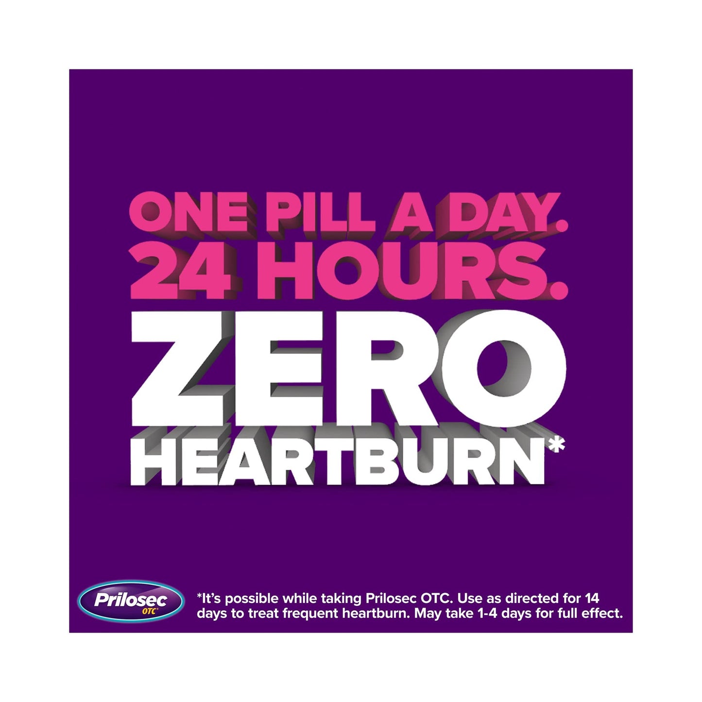 Prilosec OTC 20 mg Omeprazole – 42 Tablets for Frequent Heartburn Relief | Proton Pump Inhibitor