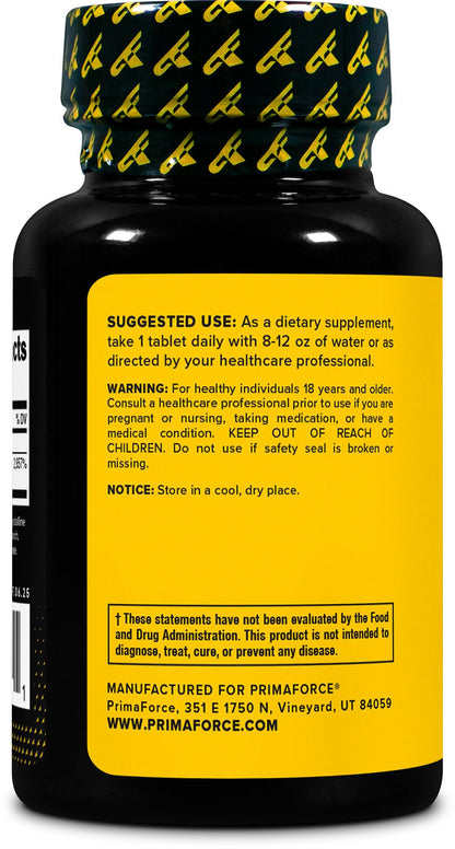 PrimaForce Chromium Picolinate 1000mcg, 180 Tablets | Non-GMO, Gluten Free