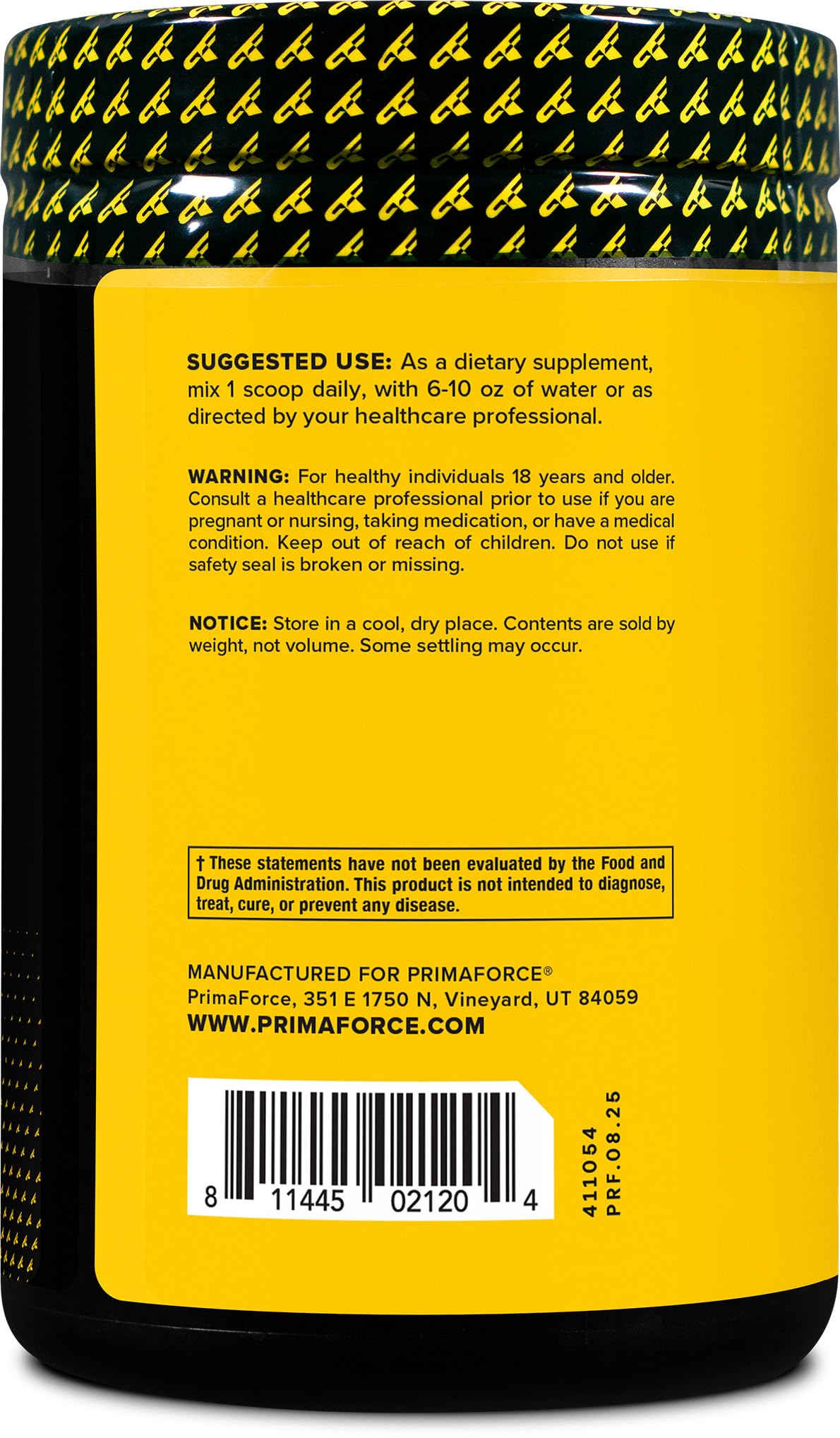 Primaforce Pineapple Mango BCAA Powder – 7000MG, 2:1:1, 30 Servings