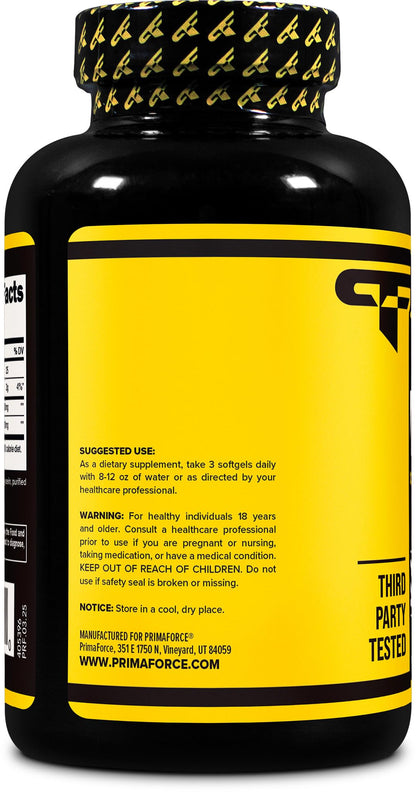 Primaforce CLA 2400 mg per Serving – 180 Softgels, Non-Stim, GMO & Gluten Free