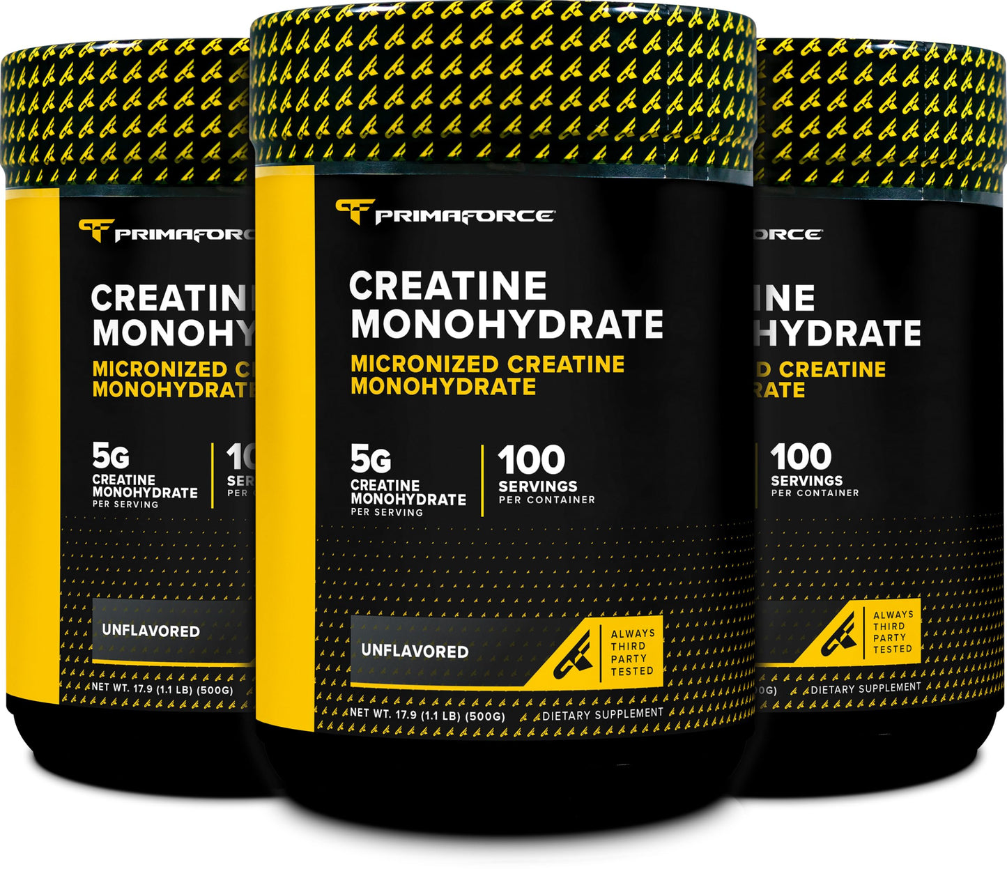 Primaforce Micronized Creatine Monohydrate Powder 500 g (1.1 lb)