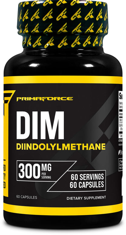 Primaforce DIM Supplement (Diindolylmethane) 300mg – 60 Capsules