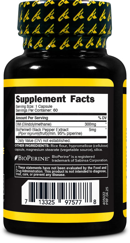 Primaforce DIM Supplement (Diindolylmethane) 300mg – 60 Capsules