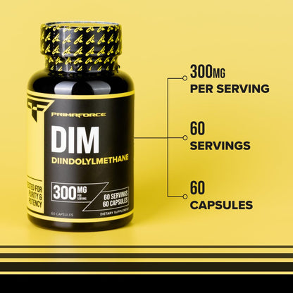 Primaforce DIM Supplement (Diindolylmethane) 300mg – 60 Capsules
