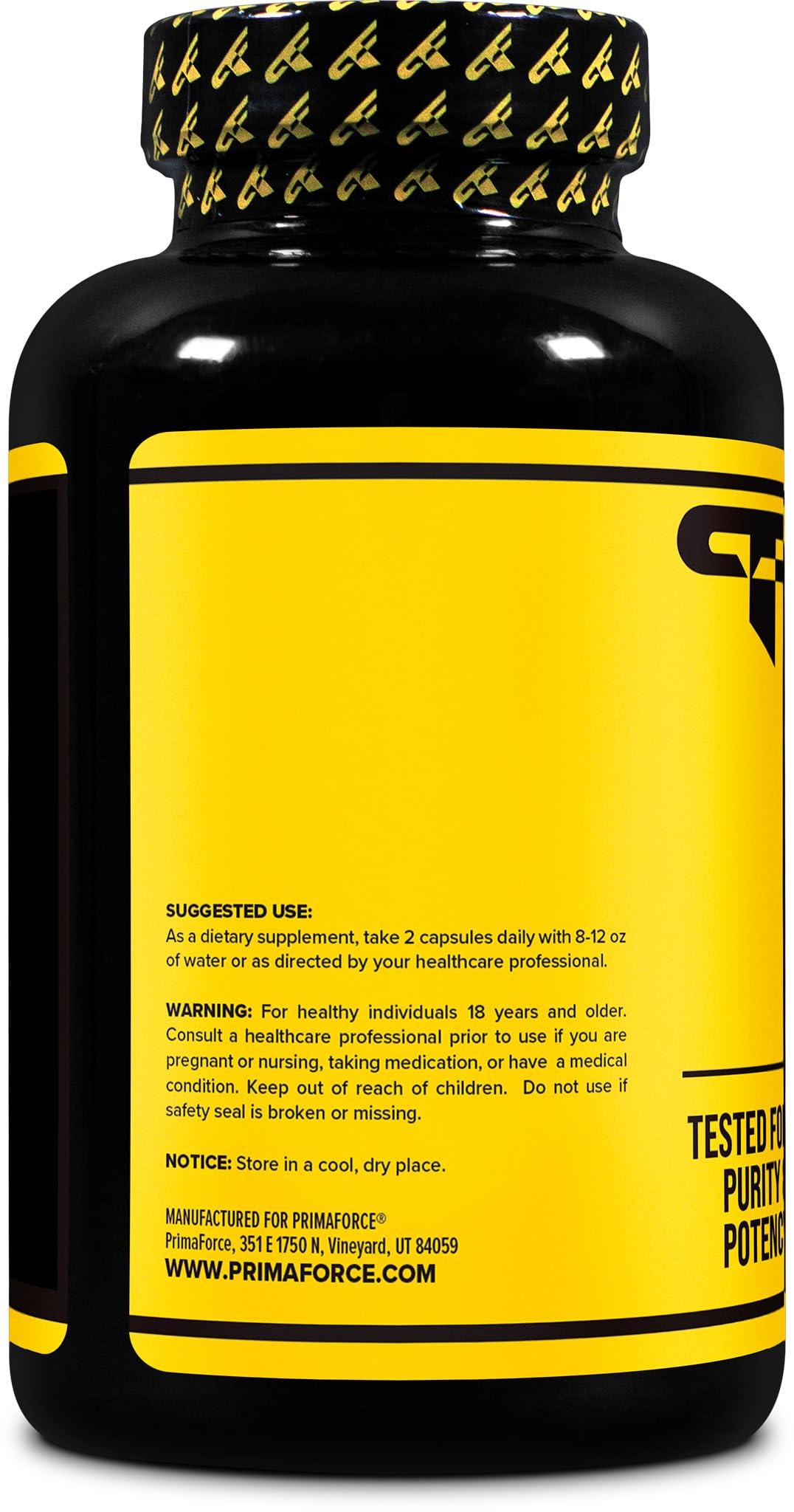 PrimaForce Fenugreek Seed Capsules - 180 Capsules, 1350 mg per Serving, Non-GMO
