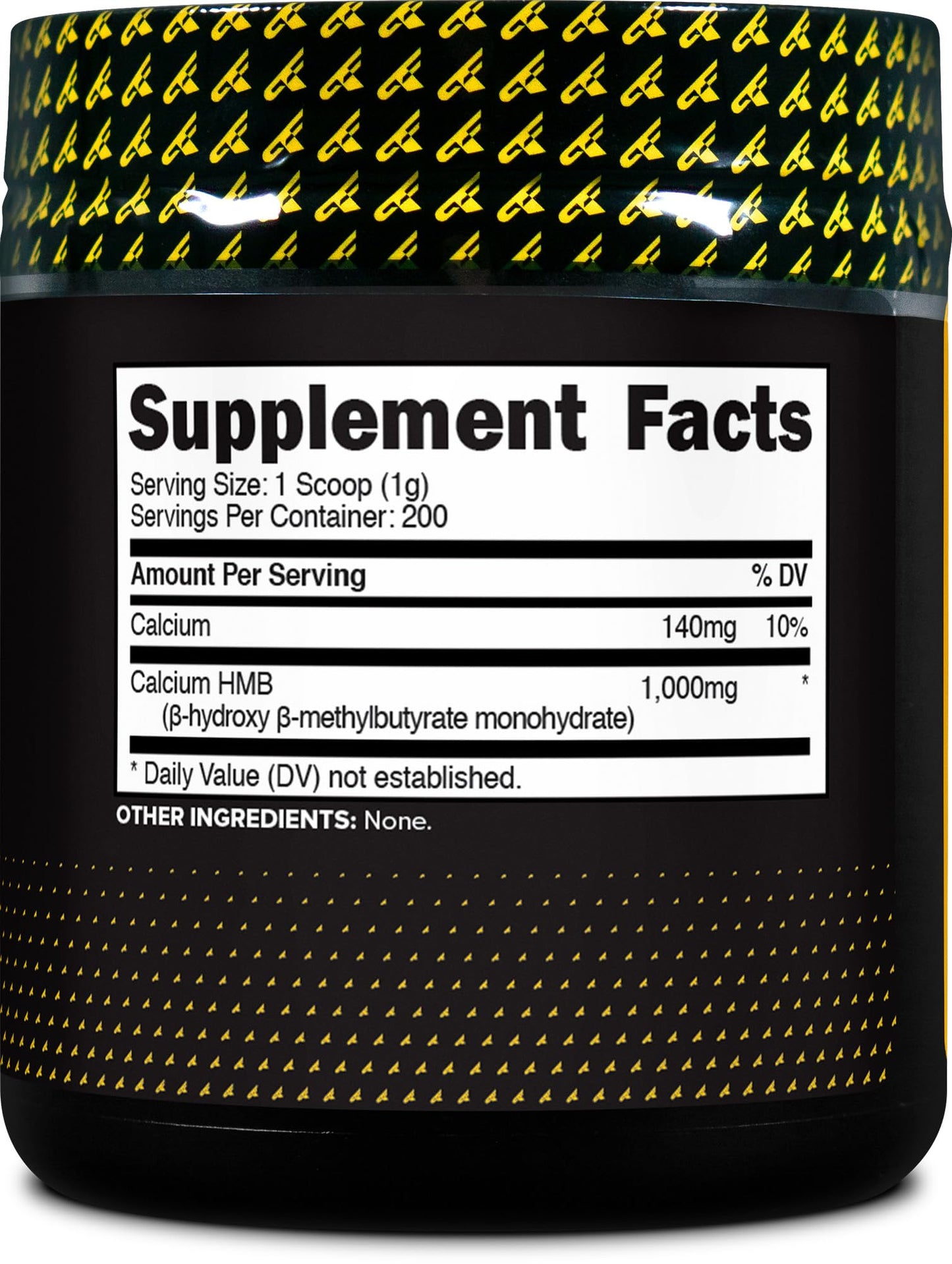 Primaforce HMB Supplement Powder 200g - Unflavored, Pure Calcium Beta-Hydroxy Beta-Methylbutrate