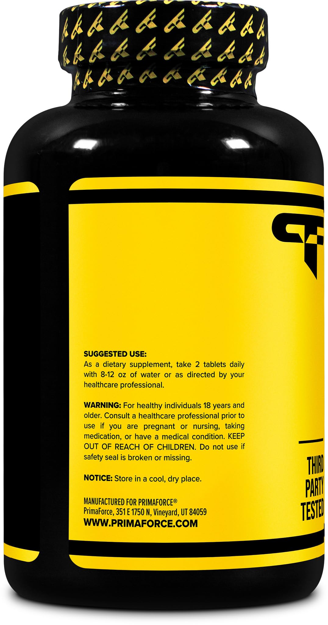 Primaforce L-Citrulline 2500mg – 240 Tablets, 120 Servings