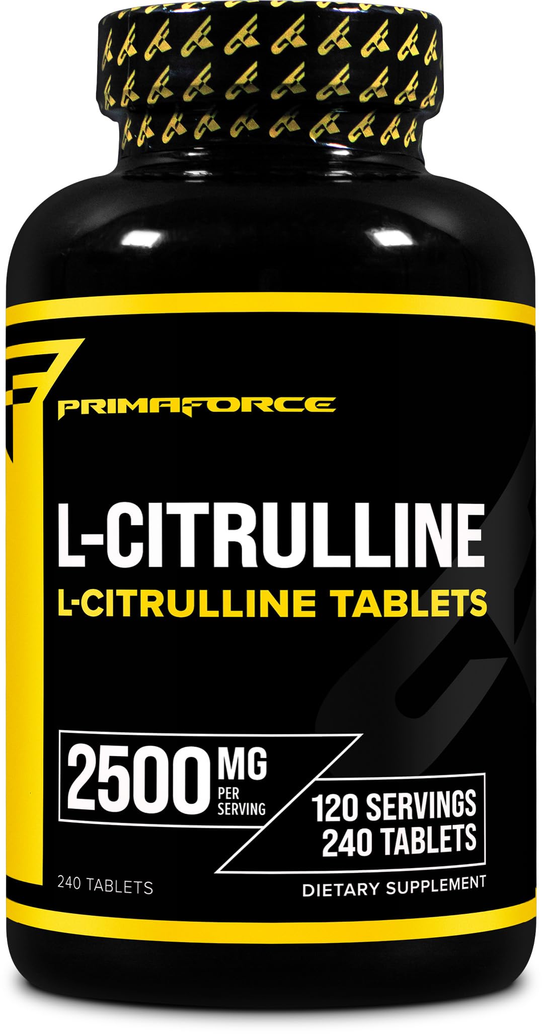 Primaforce L-Citrulline 2500mg – 240 Tablets, 120 Servings