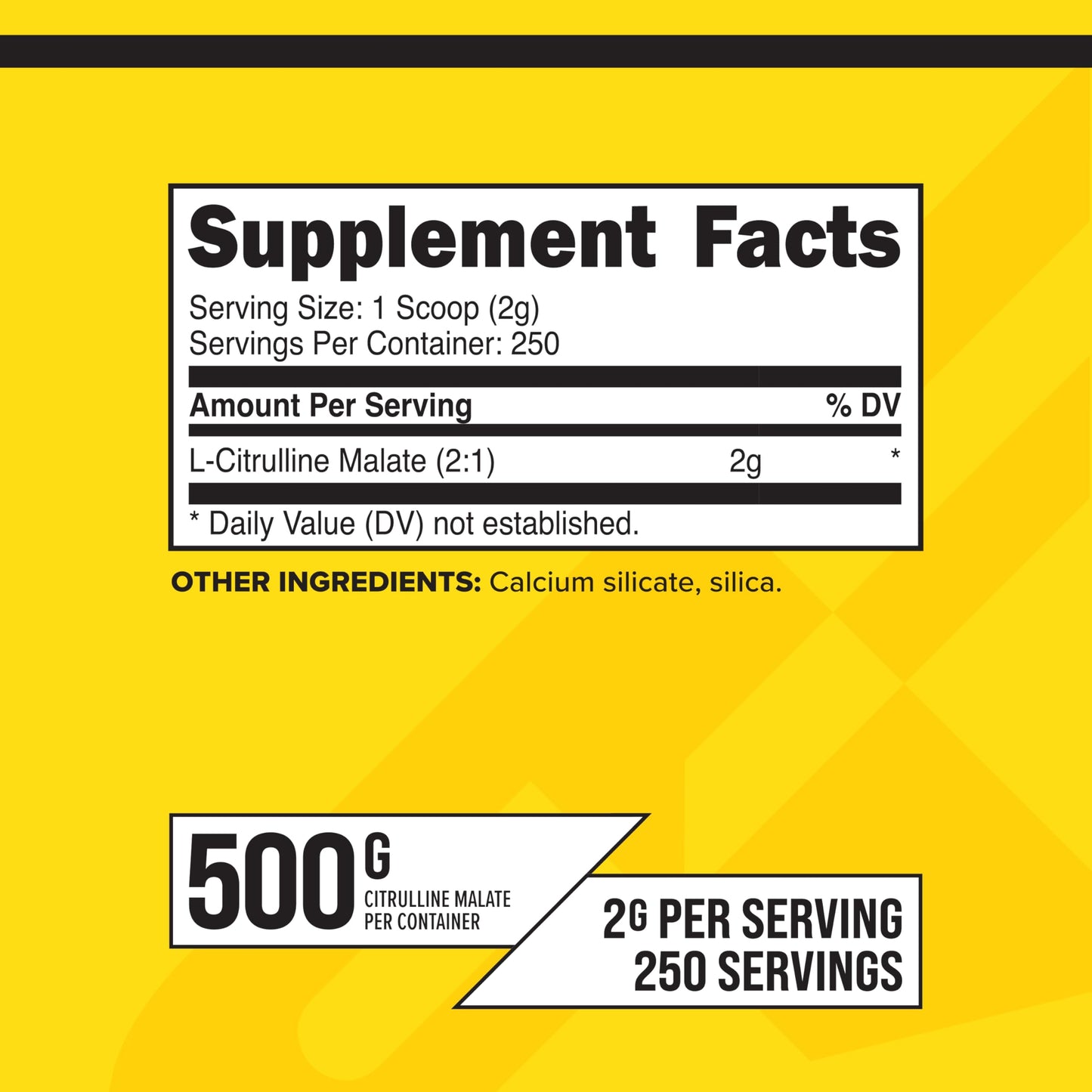 PrimaForce L-Citrulline Malate Powder – Unflavored, 500g | Vegan, Non-GMO