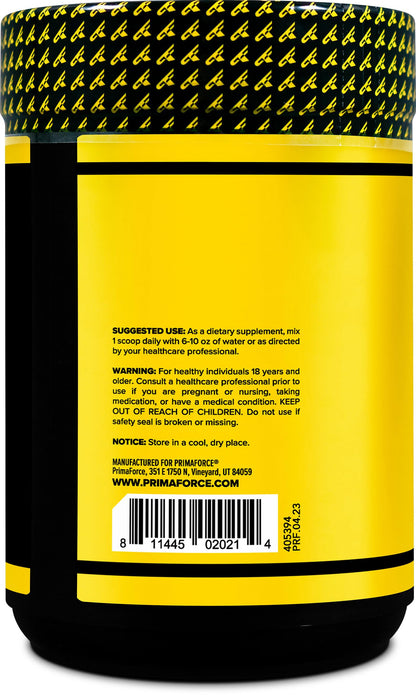 Primaforce L-Glutamine Powder 1000g – Unflavored, 5g Serving, 200 Servings