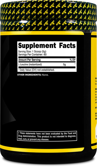Primaforce L-Leucine Powder – 300g, 60 Servings | 5 g per Serving