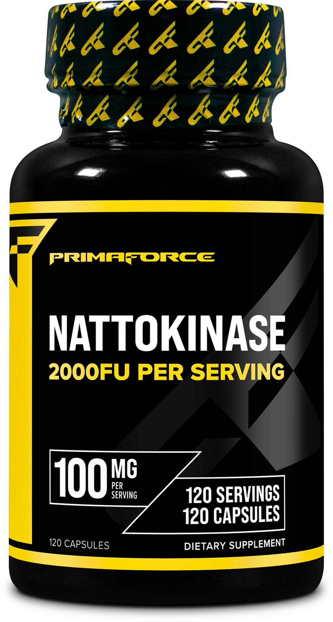 Primaforce Nattokinase 100mg | 2000 FU Per Serving – 120 Capsules