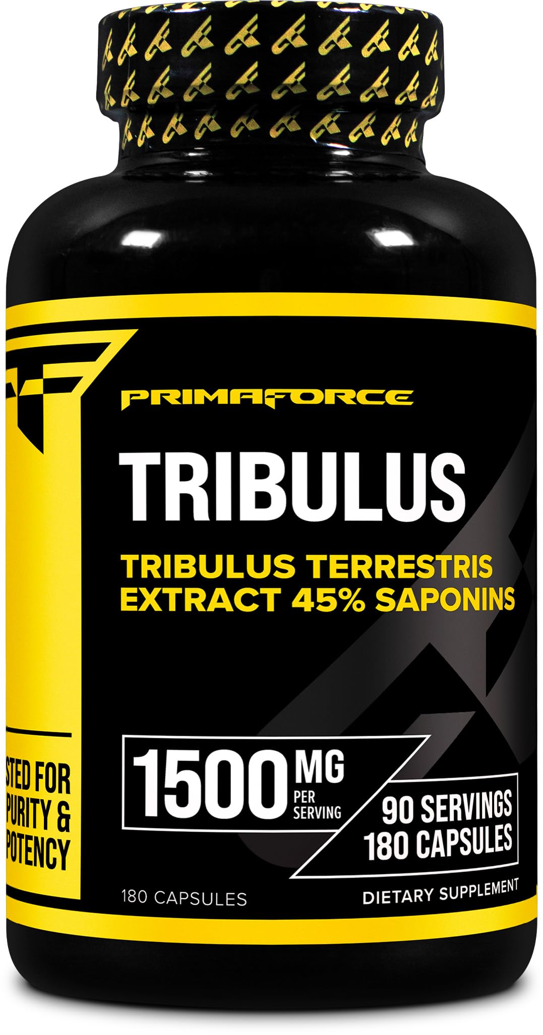 PrimaForce Tribulus Terrestris Extract Capsules - 180 Count, 1,500 mg/Serving