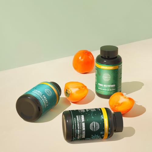 Primal Harvest Immune Defense 10-in-1 - Probiotics, Zinc, C, D3, K2 for Daily Immune Support