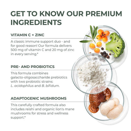Primal Harvest Primal Immune Defense – 10-in-1 Immune Support (60 Capsules, 2-Pack)