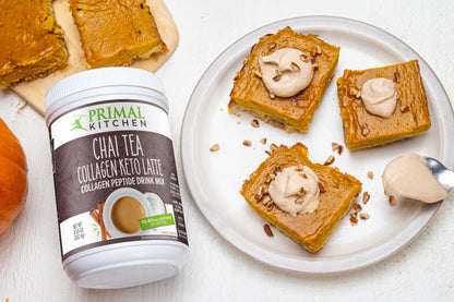 Primal Kitchen Chai Tea Collagen Keto Latte Powder - 11g Collagen per Serving | 8.55 oz