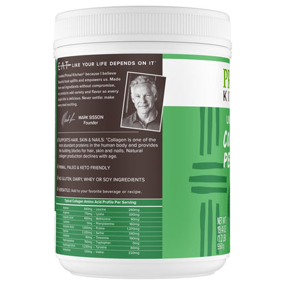 Primal Kitchen Collagen Peptides Unflavored Powder – 1.2 lb | Gluten-Free, Keto Certified