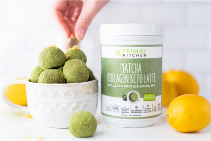 Primal Kitchen Matcha Collagen Keto Latte Powder – Sugar-Free, 9.33 oz