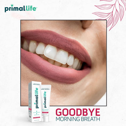 Primal Life Organics Dirty Mouth Mineral Toothpaste – Nano-Hydroxyapatite, Colloidal Silver, Charcoal