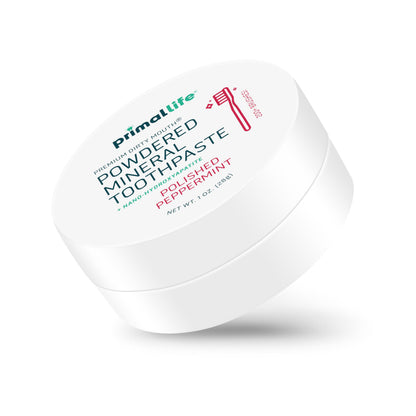 Primal Life Organics Dirty Mouth Toothpowder - Organic, Vegan, Peppermint