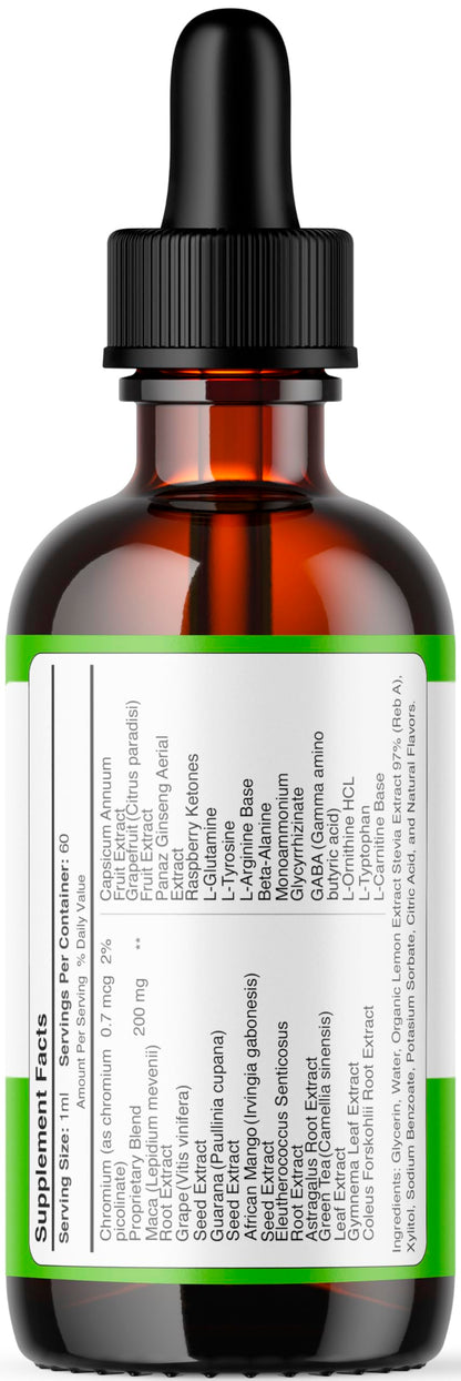 (2 Pack) Prime Drops for Men - Liquid All Natural | Maximum Strength PrimeDrops Formula - 2 Bottles for 2 Months