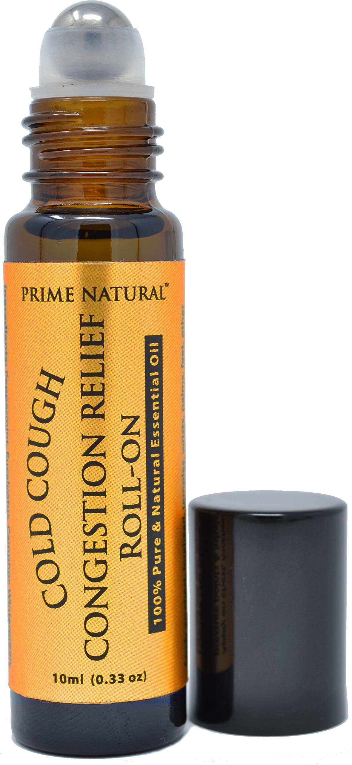 Prime Natural Cold Cough Congestion Relief Essential Oil Roll-On 10ml