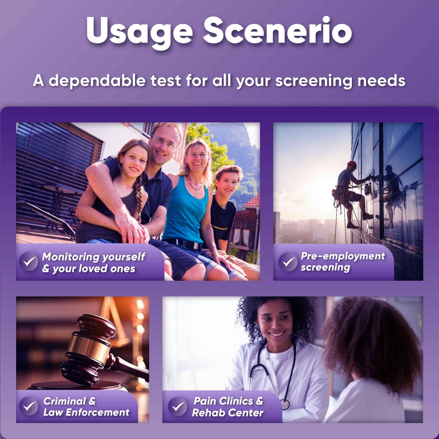 Prime Screen [5 Pack] 10 Panel Urine Drug Test Kit - Testing Instantly for THC (Marijuana), BZO (Benzos), MET (Meth), PCP (Phencyclidine), MTD, AMP, BAR, COC, OPI, MDMA - WDOA-3104