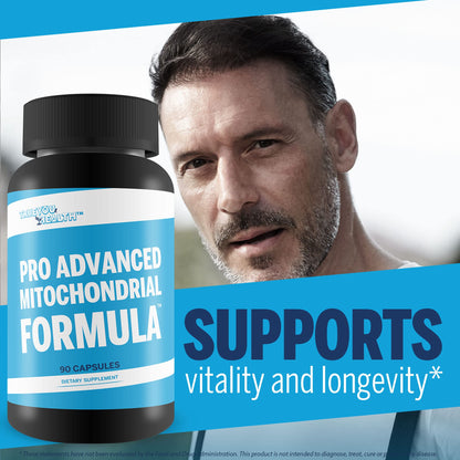 Pro Advanced Mitochondrial Formula – Cellular & Mitochondria Support – 90 Capsules