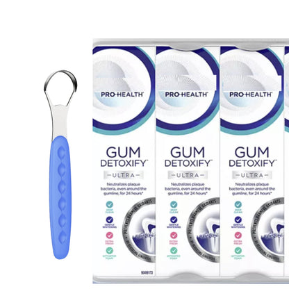 Pro-Health Gum Detoxify Ultra Toothpaste Bundle with Tongue Cleaner