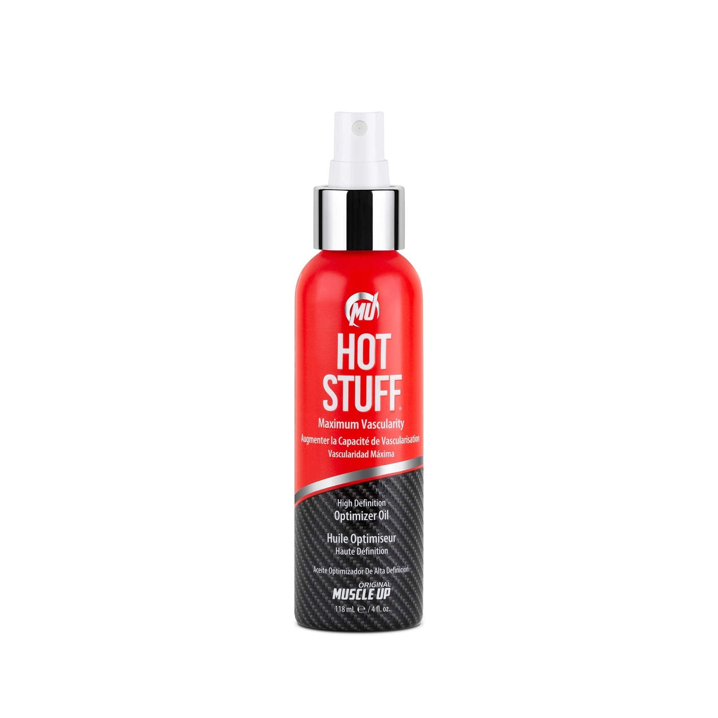 Pro Tan Hot Stuff Maximum Vascularity High Definition Optimizer Posing Oil (4 fl oz) by Original Muscle Up